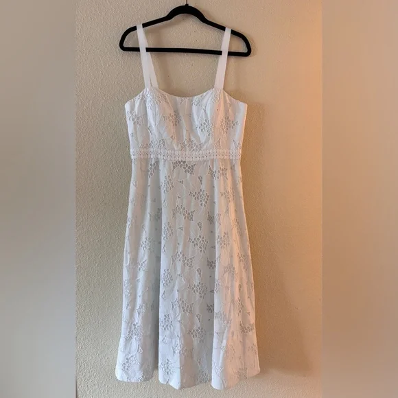 Lilly Pulitzer White Lace Dress - Picture 3 of 8